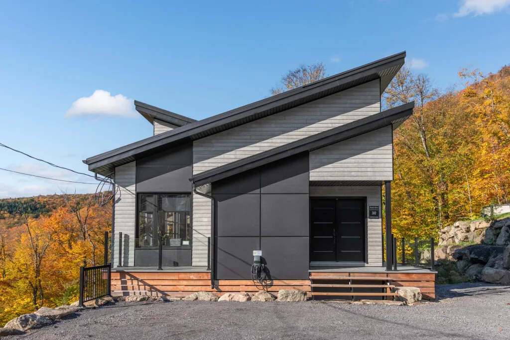 Le chalet vu de l'extérieur